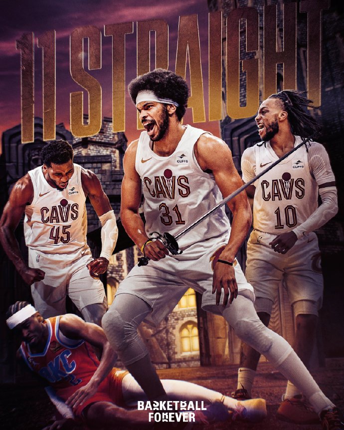 骑士全队表现出色，取得九连胜震撼对手