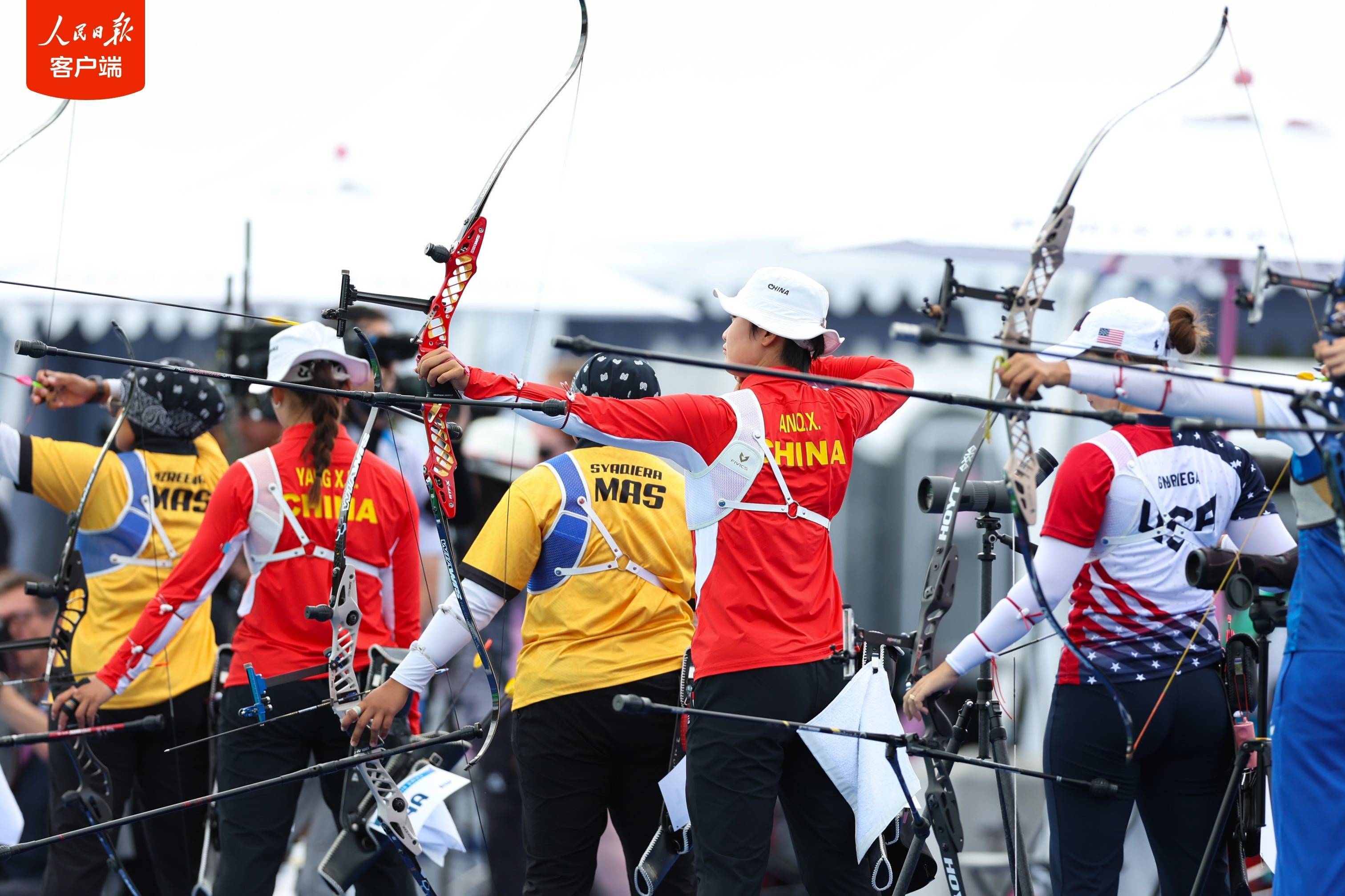法国射箭选手实力强劲，蝉联冠军